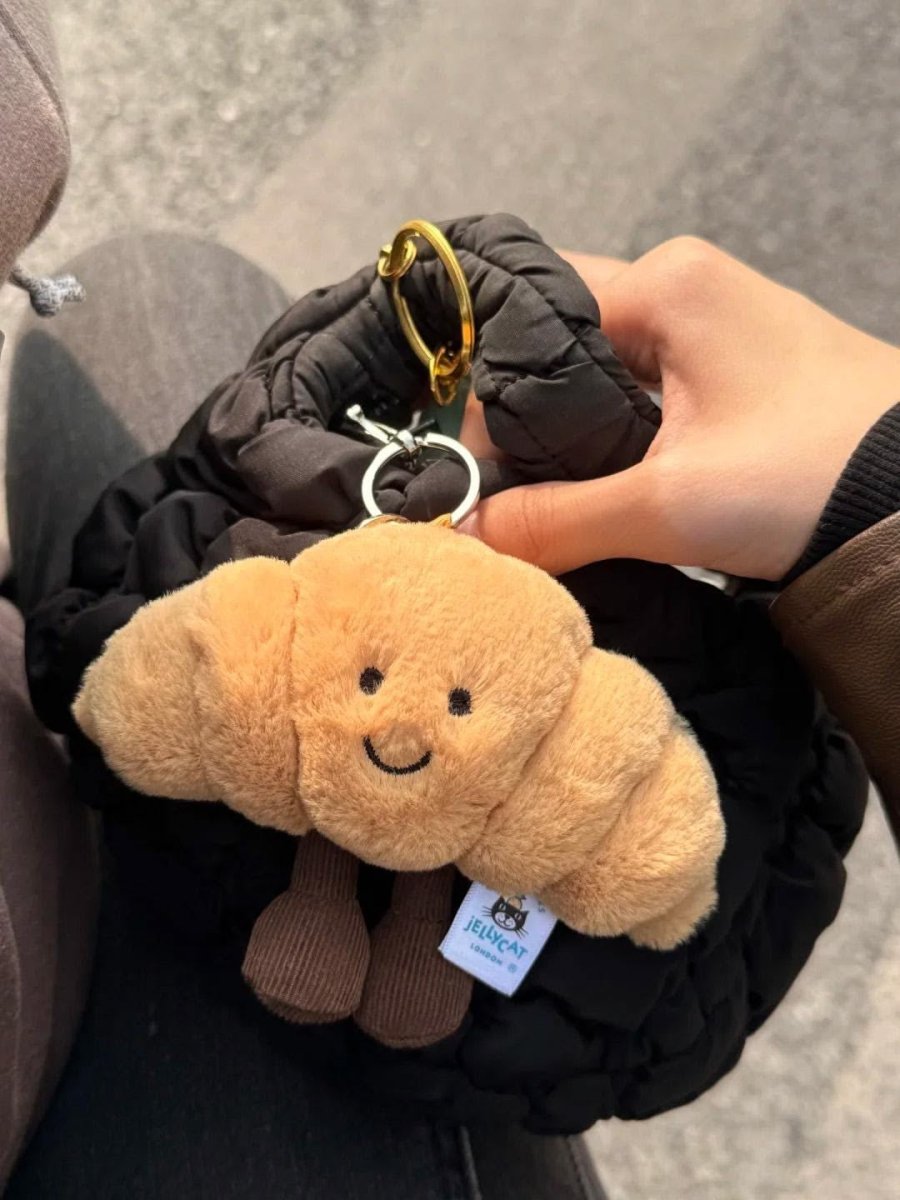 JELLYCAT QQ牛角包🥐掛飾 8cm - Topickstore