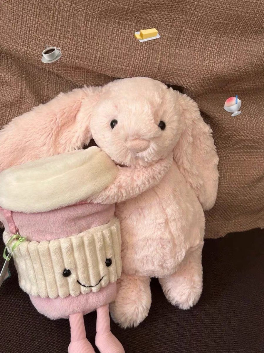 JELLYCAT 超夢幻色系🦄31cm BUNNY兔兔🐰｜櫻花粉🌸 & Tiffany Blue🩵 - Topickstore