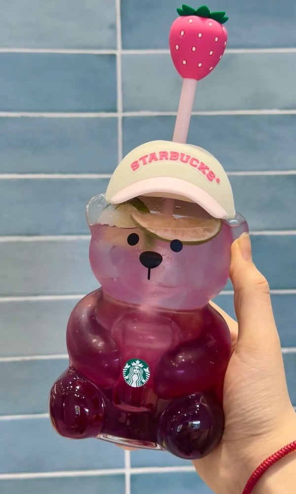 【美國限定】Starbucks 粉紅Bearista 小熊杯🩷🧸 - Topickstore