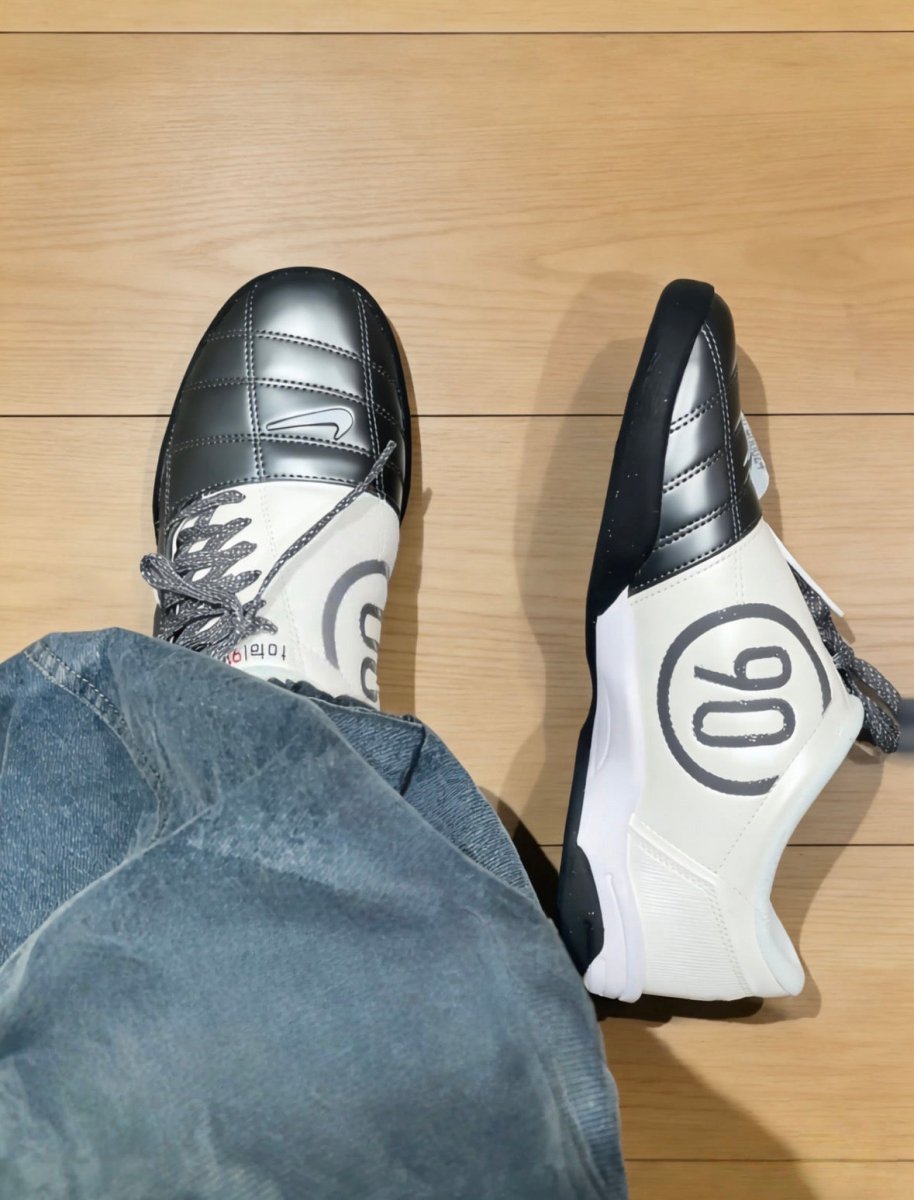 Nike Total 90 3 SP 經典黑皮球鞋 - Topickstore