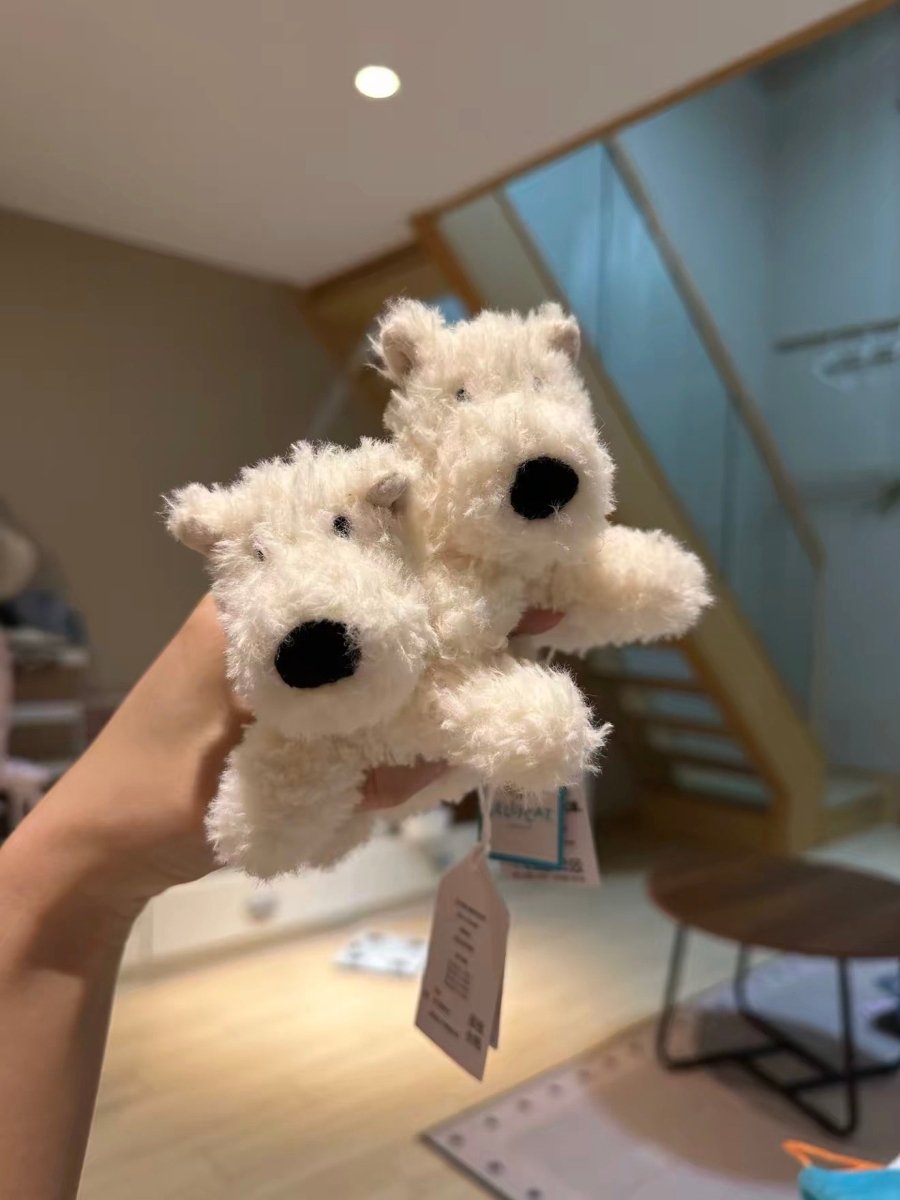 JELLYCAT Munro Scottie Dog Bag Charm｜超萌蘇格蘭小狗掛飾🐾🤍 - Topickstore