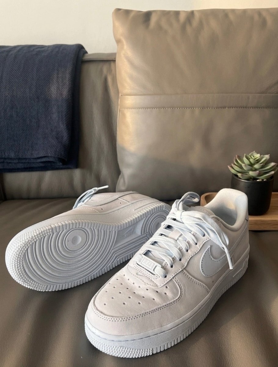 Nike Air Force 1 '07 Premium "Blue Tint" 冰川藍全皮球鞋 ✨ - Topickstore