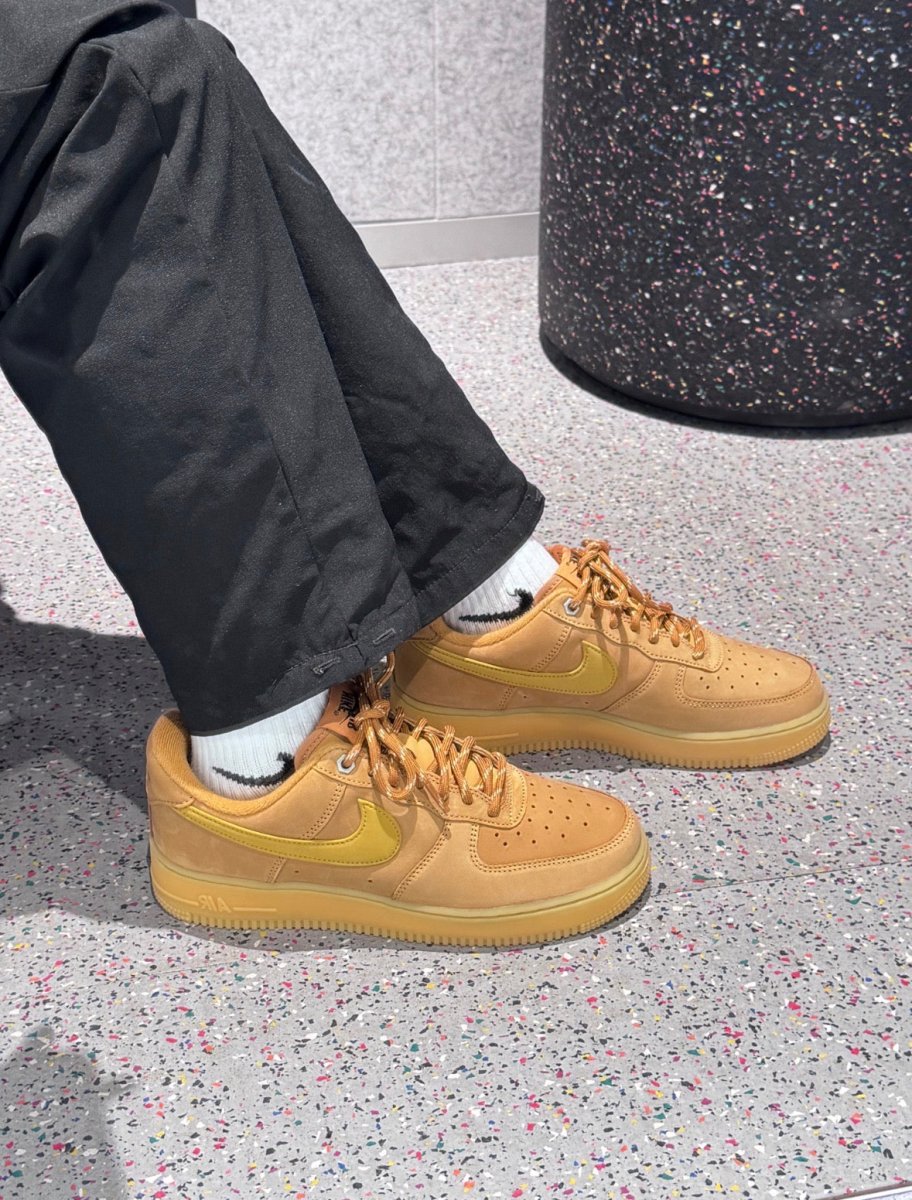 Nike Air Force 1 '07 WB 小麥色麂皮焦糖底 - Topickstore