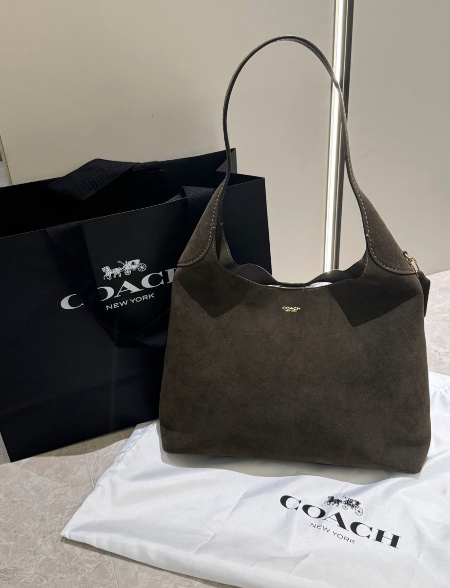 超人氣!!Coach Brooklyn Shoulder Bag 34 大容量肩背袋 - Topickstore