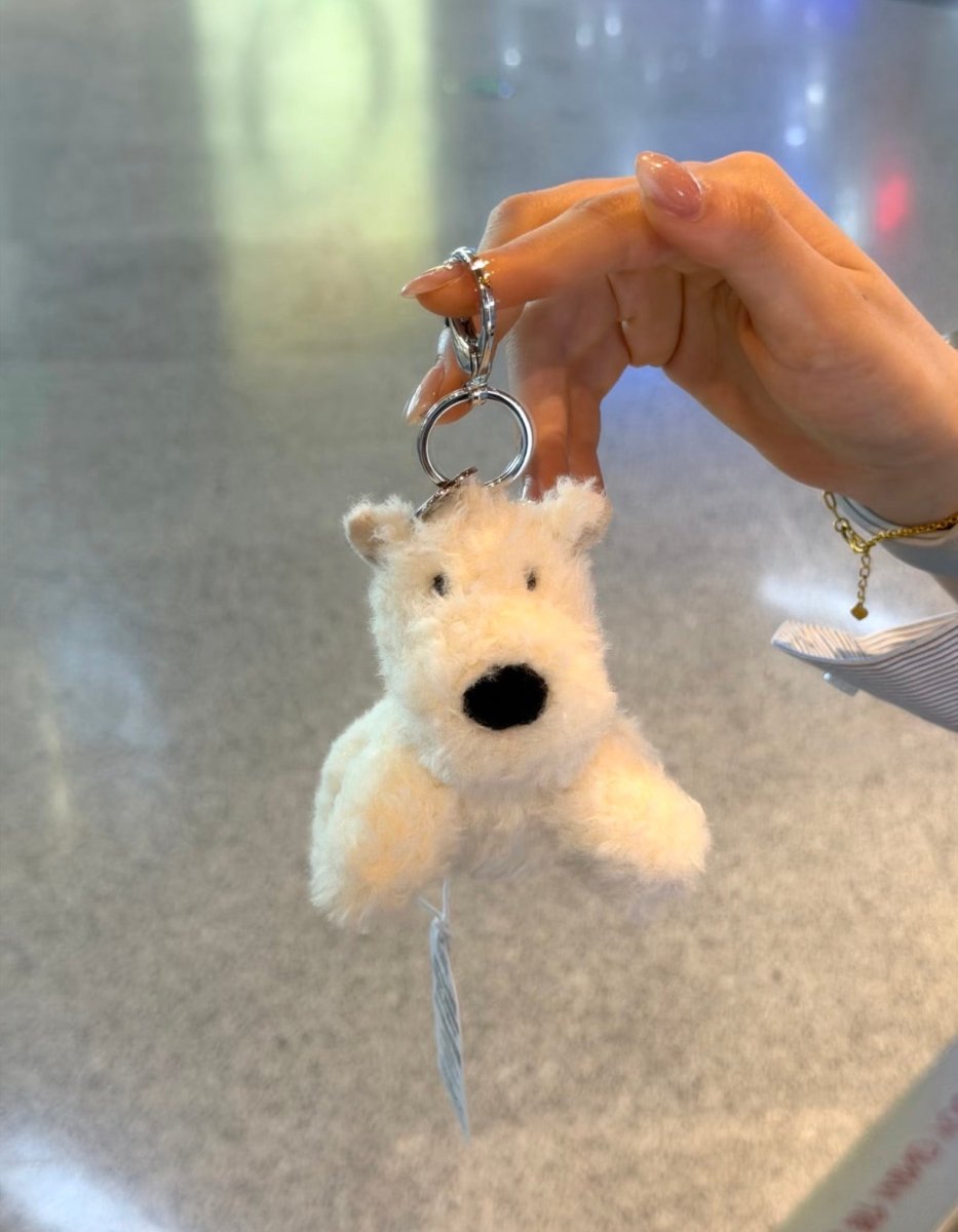 JELLYCAT Munro Scottie Dog Bag Charm｜超萌蘇格蘭小狗掛飾🐾🤍 - Topickstore