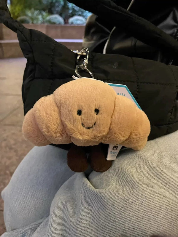 JELLYCAT QQ牛角包🥐掛飾 8cm - Topickstore