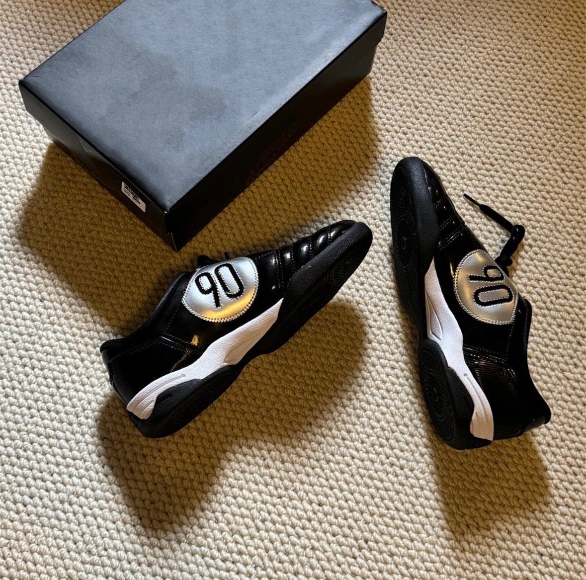 Nike Total 90 3 SP 經典黑皮球鞋 - Topickstore