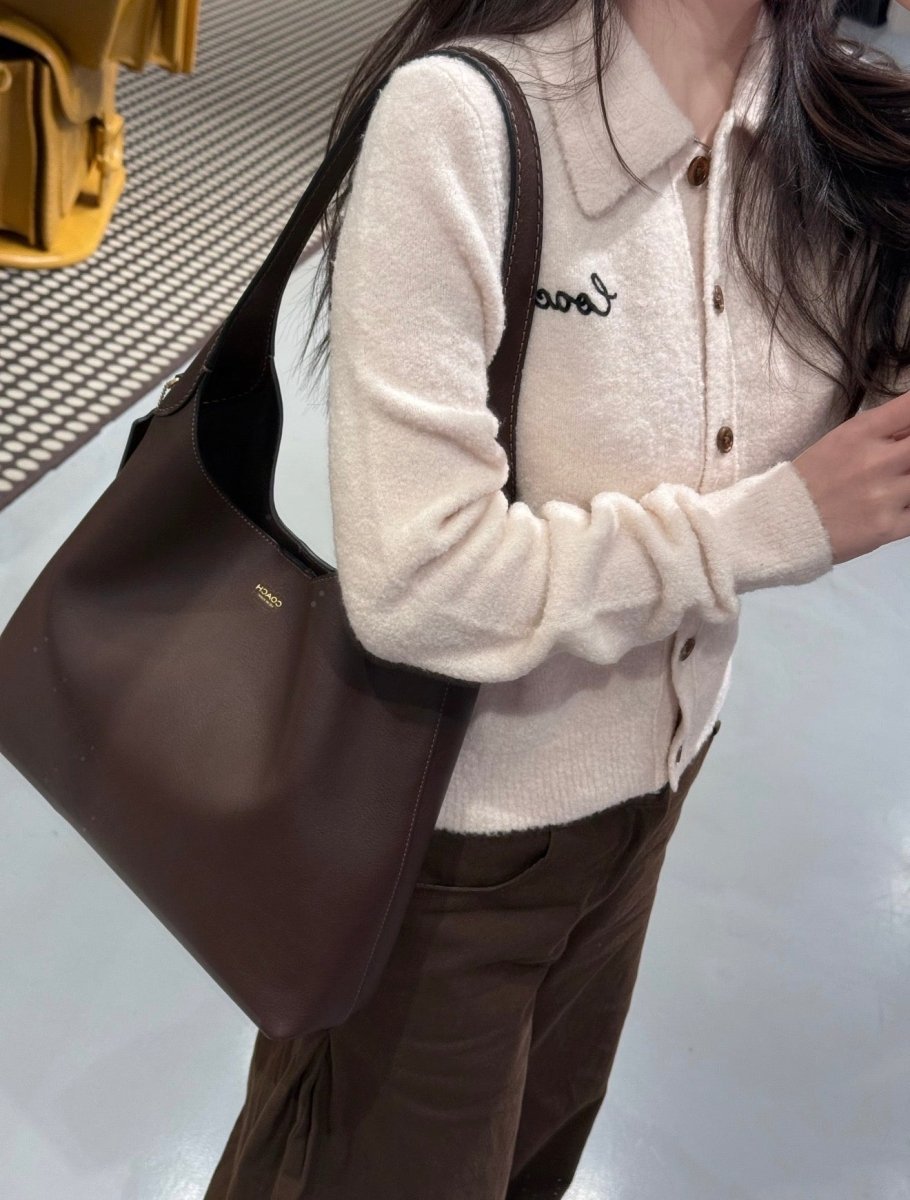 超人氣!!Coach Brooklyn Shoulder Bag 34 大容量肩背袋 - Topickstore