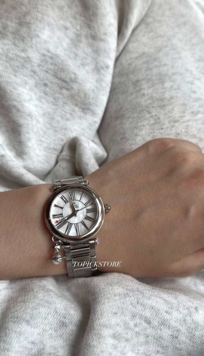 Vivienne Westwood 小紅心秒針♥️Mother Orb Watch - Topickstore