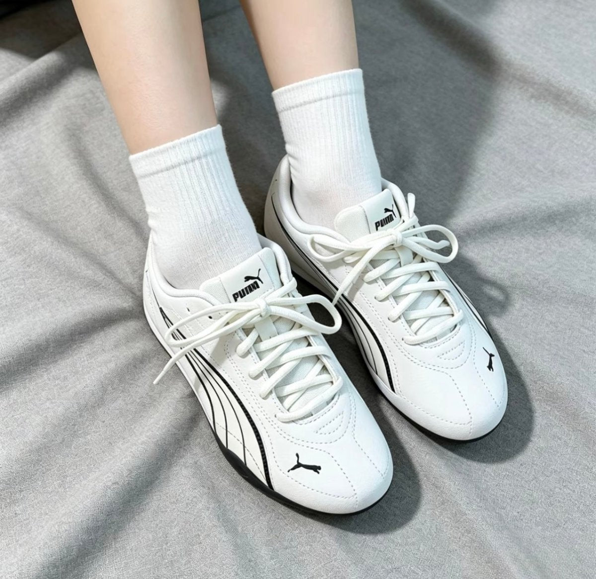 PUMA Catch SD 復古麂皮賽車鞋 (多色) - TOPICKSTORE