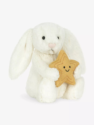 JELLYCAT Cream Bunny With Star  奶油兔兔星星公仔