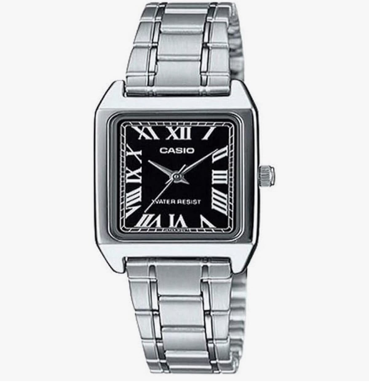 Casio Silver Square｜ 高雅冷冽 都市俐落風