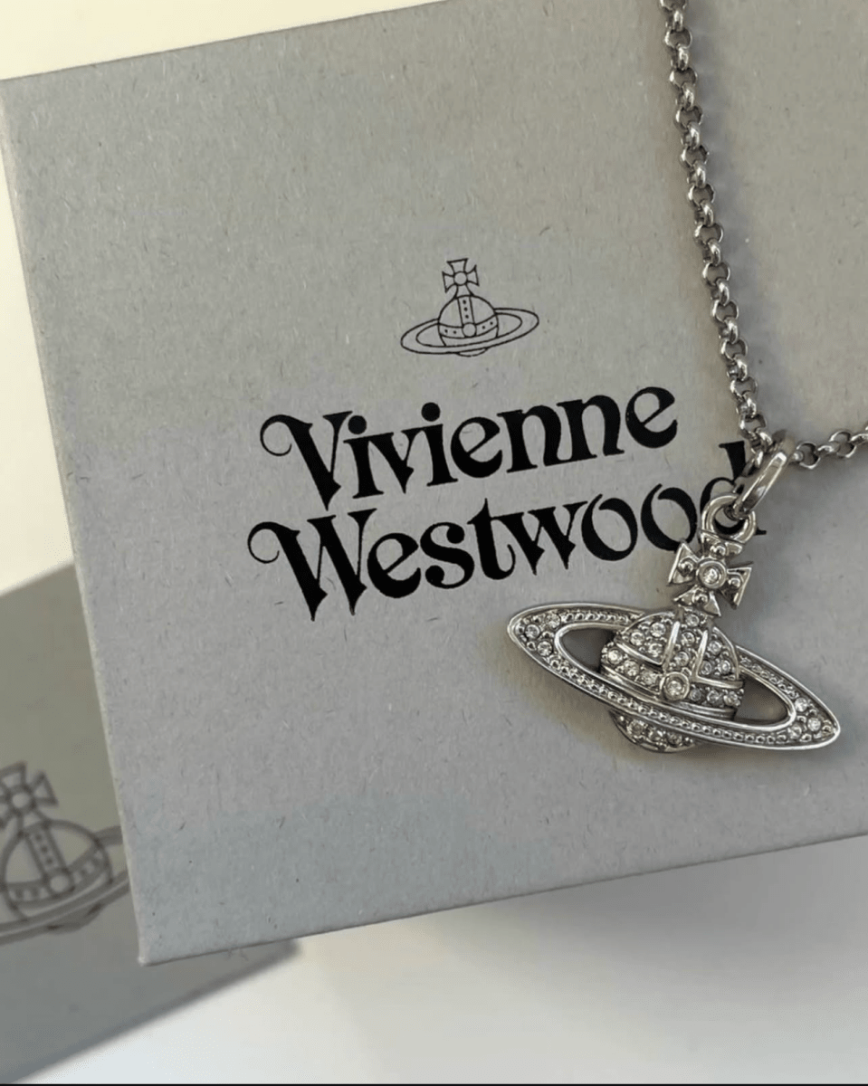 Vivienne Westwood Mini Bas 經典小土星頸鏈 - Topickstore