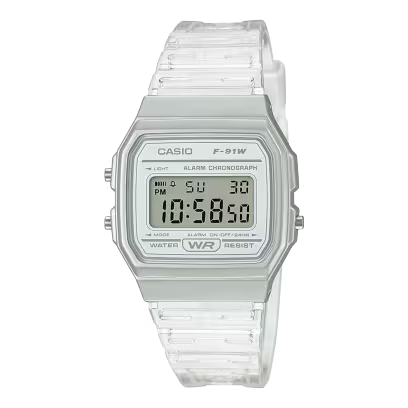 Casio Clear Vintage｜透明極簡Y2K 夏日必備